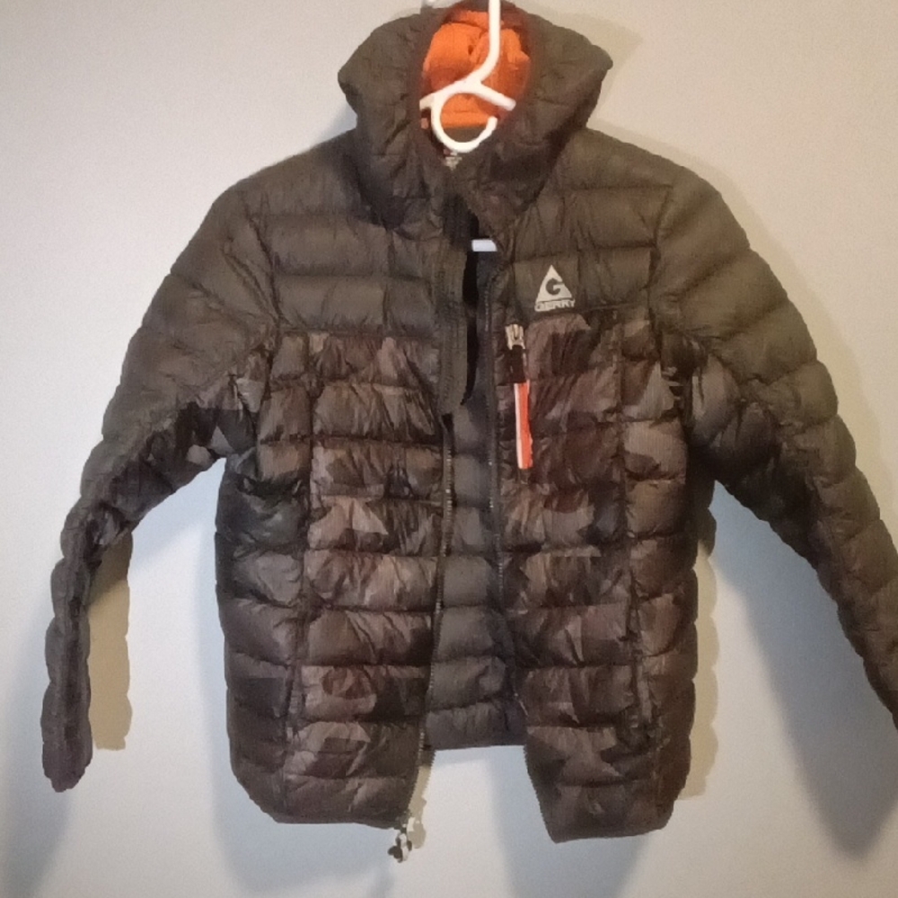 Kids Black Puffer Jacket